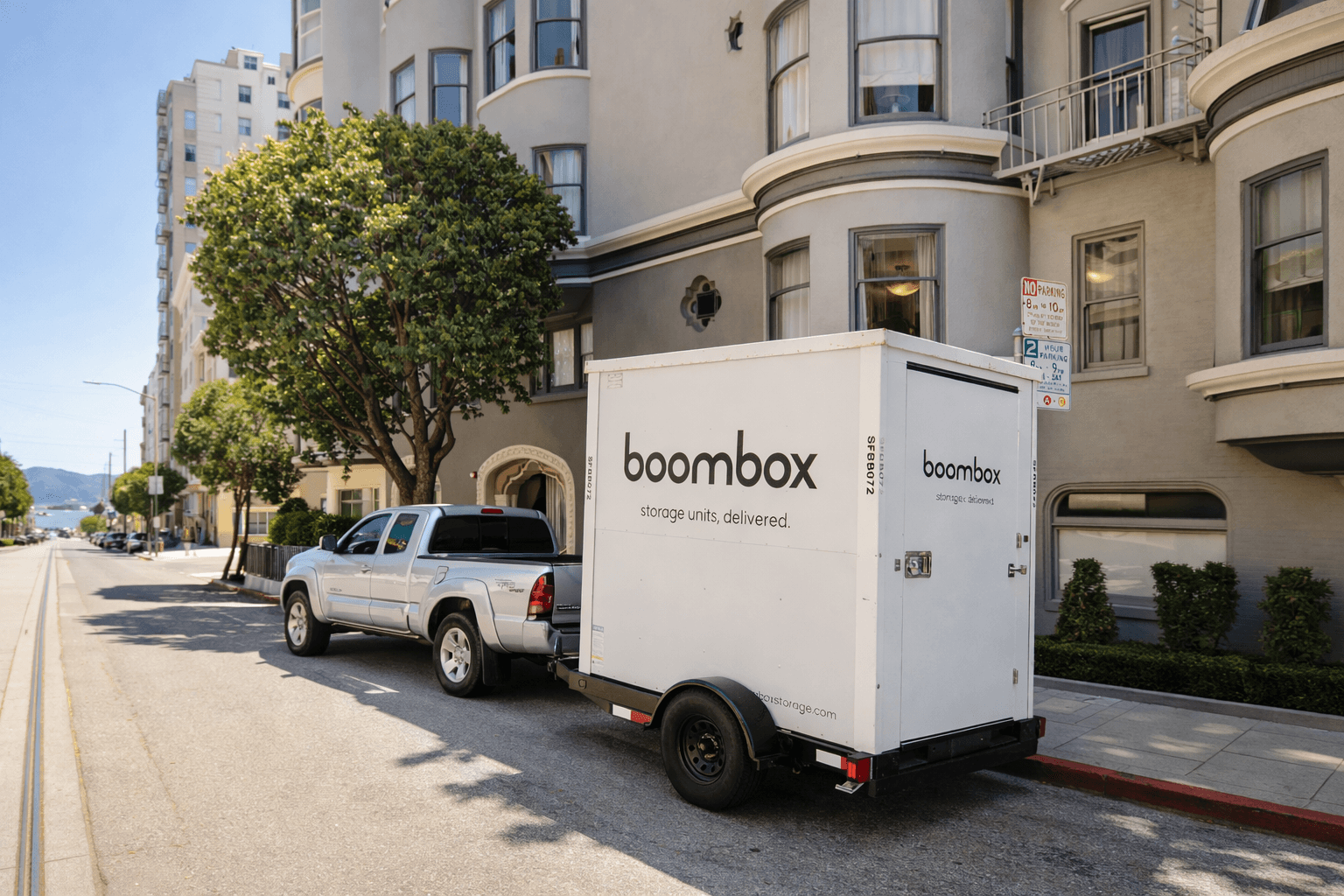 Boombox storage service - convenient mobile storage solution